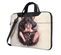 OKVBNUYT Hamster Stylish Laptop Bag â€“ Full-Side Print, 600d Polyester Oxford & Soft Fabric Lining For Ultimate Protection And Versatility