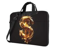 OKVBNUYT The Golden S Stylish Laptop Bag – Full-Side Print, 600d Polyester Oxford & Soft Fabric Lining For Ultimate Protection And Versatility