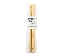 OKwife 3pcs 4/6/8mm Wooden Locker Hook Crochet Thread Needles Hand Knitting Tool Crafts