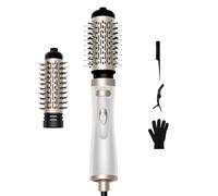 OKWRAP Rotating Hair Dryer Brush, 3-in-1 Hair Dryer, 360° Rotating Hot Air Brush, Hot Air Set with 2 Brushes, Ionic Blow Volumizer, for Dry Curl