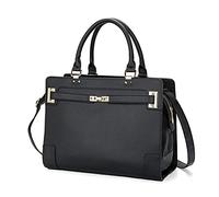 OKY Fashion Pet Carrier Dog Cat Carrier Purse Soft-Sided Leather Handbag Pet Tote Bag for Small Dogs Puppy and Cat TSA Airline Approved (Black 2)