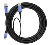OkyLink Active USB 3.0/3.2 Gen1 A to C Data Cable 32ft/10M - High-Speed 5Gbps, Signal Amplifier, Optional Power, Long-Distance Cable for webcam, VR, portable hard drive, Docking Station, Printer