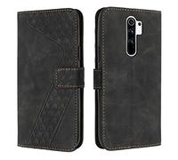 OKZone Compatible With Xiaomi Redmi 9/Redmi 9 Power Case, Wallet Case PU Premium Leather with Card holder Slots Magnetic Shockproof Protect Flip Cover Bookstyle Phone Cases Cover (Black)
