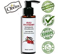 Ol’Vita: Cold Pressed Castor Oil - Eyelashes Eyebrows and Hair Growth Booster - Unrefined Virgin Serum 100ml