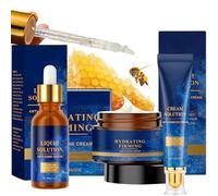 Ola-vita Liquid Solution Skin Care Set - OlavitaLiquid Bo-tox Serum & Anti Wrinkle Face Cream & Liquid Wrinkle Eye Cream - Anti Aging Serum, Boosts Collagen, Diminishes Fine Lines & Plump Skin
