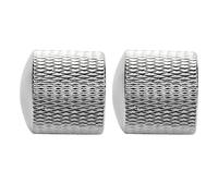 Oladfiop 2X Electric Guitar Bass Volume Knob Potentiometer Chord Cap Volume Knob Zinc Alloy