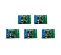 Oladfiop 5X 8Ch Input/Output Digital Switch Ttl Lvttl Cmos Rs485 Io Control Module Modbus RTU Board for Plc Relay, (No Pin)