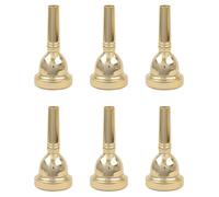Oladfiop 6X Alto Trombone Copper Mouthpiece Mouth Piece 6.5AL Gold