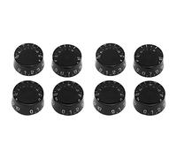 Oladfiop 8Pcs Electric Guitar Top Hat Knobs Speed Volume Tone Control Knobs Compatible for LP Style Guitar
