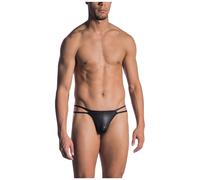 Olaf Benz 2XL/40" Men's RED 1804 String Tanga Brief Thin Side Black Underwear