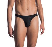 Olaf Benz RED 0965 Phantom Mini String Black & White Mens Thong Underwear