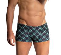 Olaf Benz RED2426 Mini Pant mens underwear boxer brief male trunk short plaid
