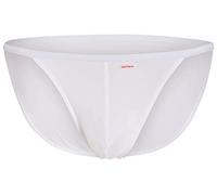 Olaf Benz Underwear, RED 0965 Rio Tanga Brief, White, Men's Size S, Pack of 1