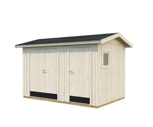 Olaf S (3.4x2.2m | 6.6m2) Contemporary Timber Garden Shed