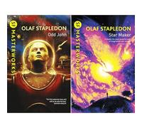 Olaf Stapledon Collection: SF Masterworks of Cosmic Evolution & Superior Minds in Odd John & Star Maker (2-Book Set)