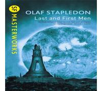 Olaf Stapledon Last & First Men Paperback Book Olaf Stapledon Multicolor