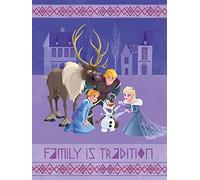 Olaf's Frozen Adventure (Family is Tradition 60 x 80cm Canvas