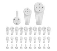 Olakin Non-Trace Picture Hook[30 Pcs], Wall Studs, Picture Hanging Kit, Frame Hanger Hook, for Hanging Paintings Photos Mirror