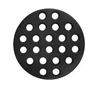OLAMO Cast Iron Bottom Fire Grate for Big Green Egg Accessories, 6.5 in High Heat Charcoal Plate fit S/Mini/Medium Big Green Color Egg, Fire Grate Replacement Parts
