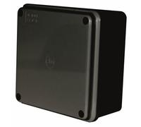 Olan - Ip56 Black Thermoplastic Junction Box Enclosure - 100X100X50mm