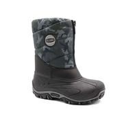 OLANG BMX camouflage zip-up snow boots - Black 38-40