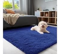 OLANLY Machine Washable Small Bedside Rug 3x5 Feet Soft Fluffy Rugs for Living Room Bedroom Indoor Floor Rug for Kids Girls Boys Bedrooms