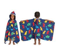 OLAOLA Kids Colourful Dinosaur Beach Towels Bath Poncho Wrap 3-12 Years