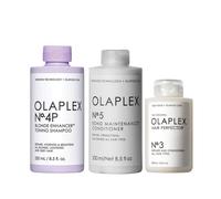 Olaplex No.4P Blonde Enhancer Toning Shampoo 250ml & No. 5 Bond Mainte