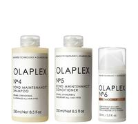 Olaplex Trio: No 4 Shampoo 250ml No 5 Conditioner & No 6 Bond Smoother