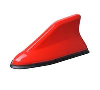 OLARFC Shark Fin Aerial for Ford Everest Mustang Mach-E Expedition Edge Puma 2000-2023 2024, Shark Fin Antenna, Style Shark Fin Antenna, Durable, Enhanced Signal, Beautiful, Car Accessories,Red