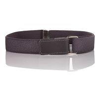 Olata Children’s Stretch Elasticated Belt with Adjustable Hook and Loop Fastening. Dark Grey (1-6 Years)