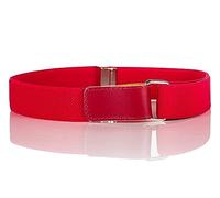 Olata Children’s Stretch Elasticated Belt with Adjustable Hook and Loop Fastening. Fuscia Pink (1-6 Years)