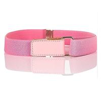 Olata Children’s Stretch Elasticated Belt with Adjustable Hook and Loop Fastening. Light Pink (1-6 Years)