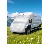 OlaVeg Ducato Thermal Screen Cover Motorhome Windscreen Cover Campervan External Windscreen Covers Aluminium Foil Waterproof Frost for P-eugeot Boxer C-itroen Relay X250/290