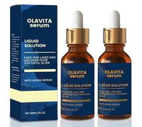 Olavita Serum Anti-Aging Liquid Face Serum with Vitamins C and E. Promotes Collagen Production and Softens Wrinkles and Expression Lines (2 Units)