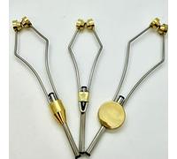 Olax 3 Pack Fly Tying Bobbin Holders Brass Metal Thread Holders for Fly Fishing
