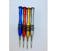 Olax 4x Magnetic Screwdrivers, Torx T3, T4, T5, 1.2 P5 Pentalobe for Macbook Pro, Air