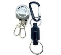 Olax double zinger with magnetic net release,fly fishing,fishing