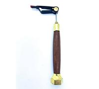 Olax Fly Tying Wooden Handle Rotary Hackle Plier, Fly Fishing