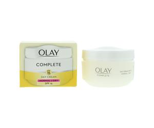 Olay 3-In-1 Day Cream Normal Dry Moisturiser SPF15 Essentials Complete Care 50ml