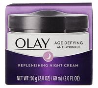 OLAY Age Defying Anti-Wrinkle Replenishing Night Cream 2 oz (Pack of 4)