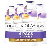 Olay Age Defying Body Wash with Vitamin E 22 Ounce (Pack of 4)