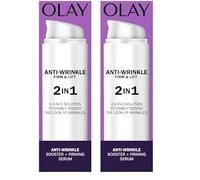 Olay Anti-Wrinkle Firm And Lift 2In1 Booster And Firming Serum 50ML (Pack of 2)