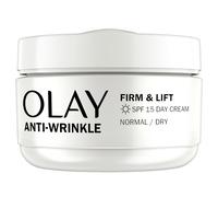 Olay Anti-Wrinkle Firm & Lift Day Cream With SPF15, For Fine Lines & Wrinkles, 50 ml