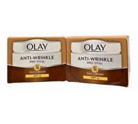 Olay | Anti-Wrinkle | Pro Vital | SPF 15 | Day Cream | Pack of 2 | 50ml