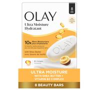 Olay Beauty Bar Ultra Moisture 10x More Moisturizers Nourishing Conditioners Smooth & Gentle on Skin Vitamin B3 Complex For All Skin Types Shea Butte