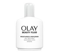 Olay Beauty Fluid Face And Neck Sensitive Moisturiser 200ml