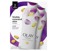 Olay Body Wash Age Defying with Vitamin E & B3 Complex Moisturizing Visibly Smooth Skin 22 fl oz Pack of 2