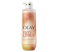 Olay Body Wash for Women, Intensely Hydrating, Pro-Hyaluronic Acid Serum Complex, Renews Moisture, Vitamin B3 Lameller Technology, For All Skin Types, Mandarin Summer Fizz Scent, 20 fl oz