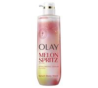 Olay Body Wash for Women, Intensely Hydrating, Pro-Hyaluronic Acid Serum Complex, Renews Moisture, Vitamin B3 Lameller Technology, For All Skin Types, Watermelon Summer Fizz Scent, 20 fl oz